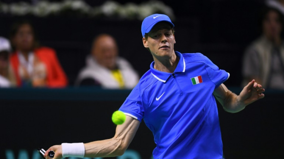 Sinner powers Davis Cup holders Italy past Australia to final