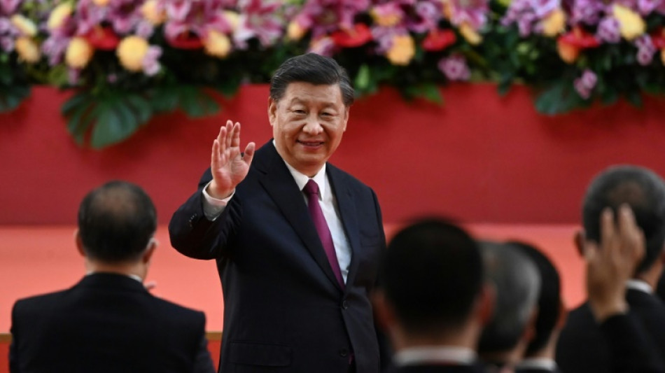 Xi hails China's rule over Hong Kong at handover anniversary 