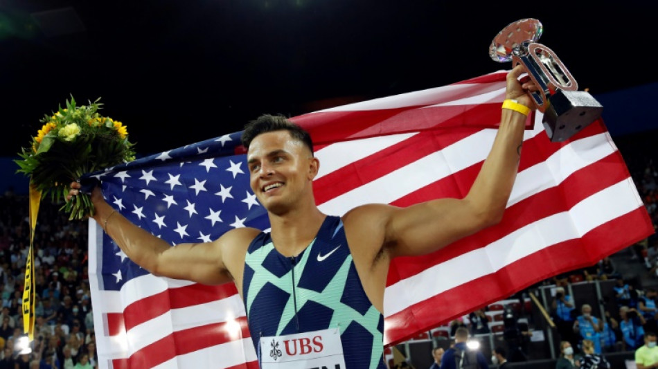 US Olympic hurdler Allen signs for Eagles