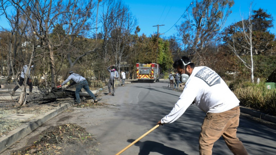 Vigilante fire clean-up launched by local Los Angeles contractor