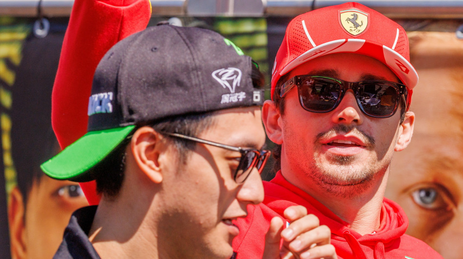 F1:Belgio;Ferrari Leclerc subito in testa, poi Mercedes Hamilton