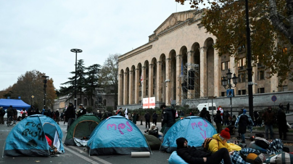 Géorgie: première session du nouveau Parlement après les législatives contestées