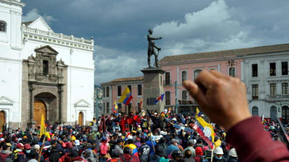 'We are suffering': Indigenous Ecuadorans explain protest