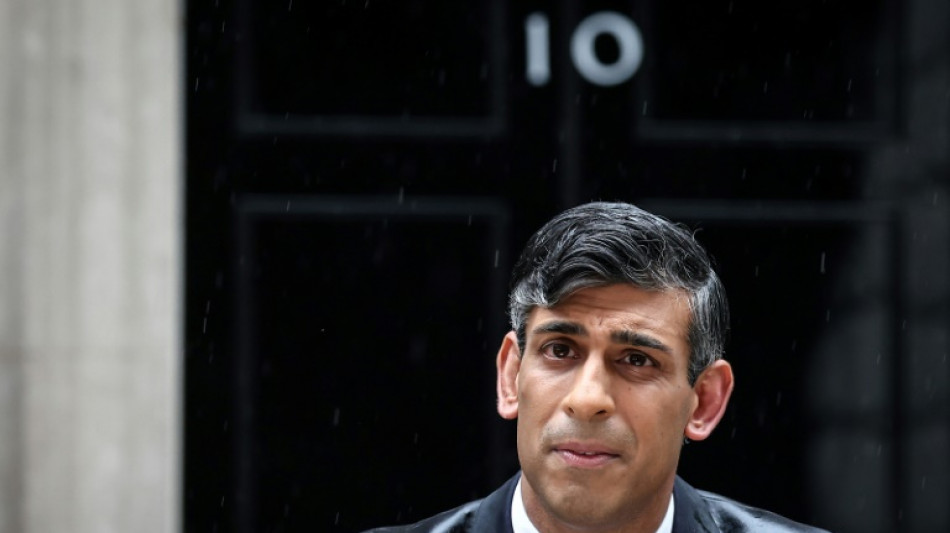 Rain-soaked Sunak makes UK election gamble