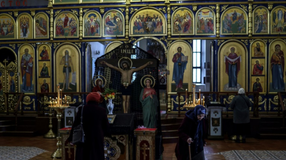 Orthodox Palm Sunday brings brief respite to Ukraine's Kramatorsk