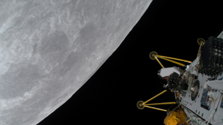 La sonde américaine s'étant posée sur la Lune n'a probablement pas aluni correctement