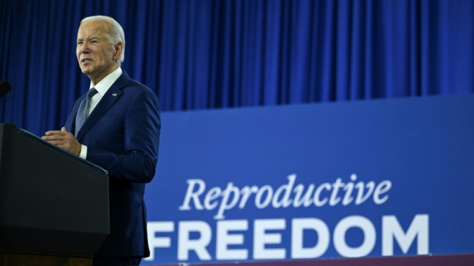 En Florida, Biden ataca a Trump sobre el derecho al aborto