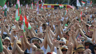 Hongrie: une foule réunie pour l'opposant n°1 à Orban, la veille des élections de l'UE