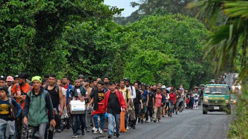 Caravana migrante busca llegar a EEUU antes de que asuma Trump