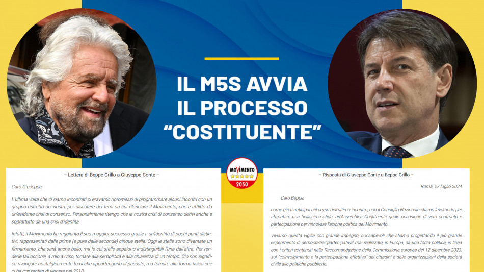 Grillo, io garante e custode dei valori fondamentali del M5s