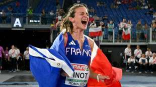 Athlétisme: Alice Finot en or puis disqualifiée, pluie de médailles françaises à Rome