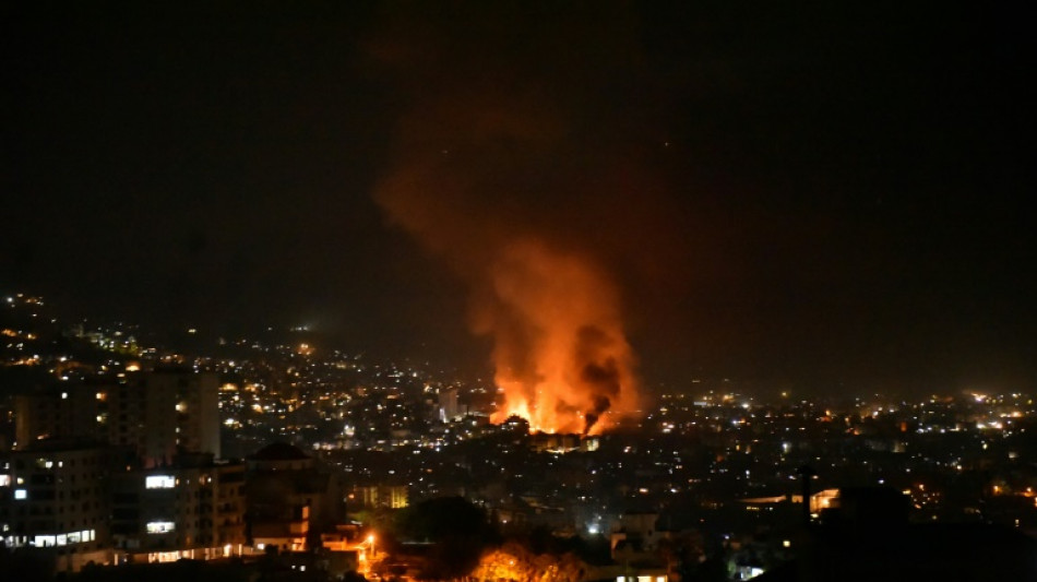 Israeli strikes pound Hezbollah's south Beirut bastion