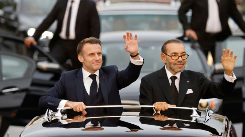 Au Maroc, Macron affiche un soutien appuyé sur le Sahara mais appelle à plus de "résultats" sur l'immigration