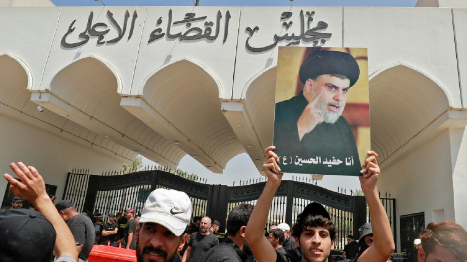 Sadr supporters launch sit-in outside top Iraq judicial body