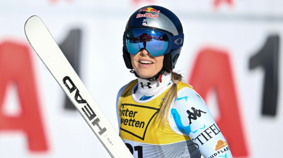 There will always be critics, says Vonn after top-15 world downhill finish