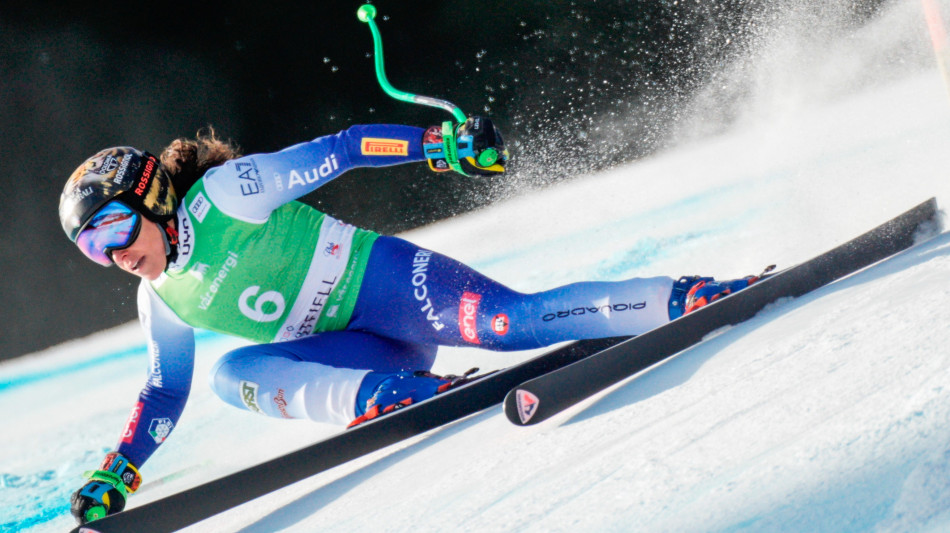 Brignone trionfa in SuperG a Kvitfjell, terza Goggia