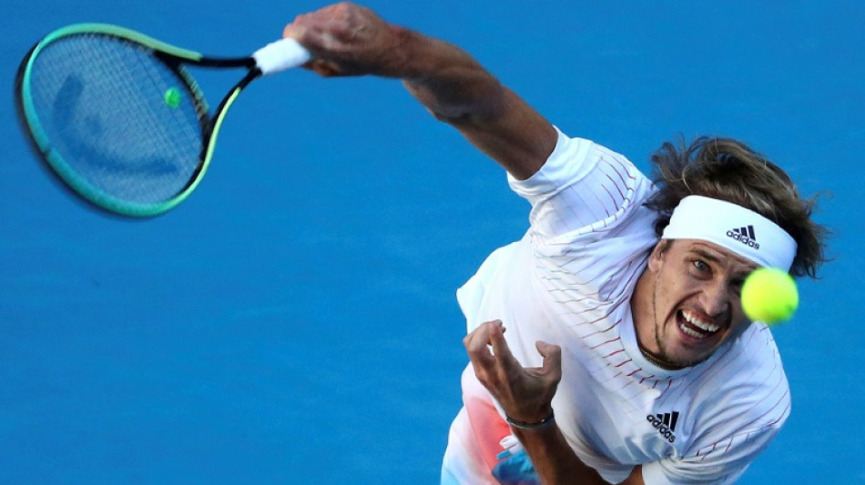 Open d'Australie: Zverev poursuit sa route tranquille vers les 8es