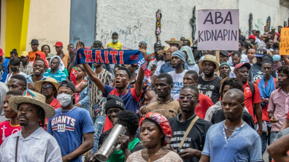 Thousands march in Haiti in anger over surge in kidnappings