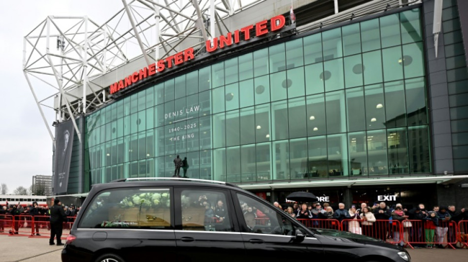 Man Utd greats gather to pay final respects to Denis Law