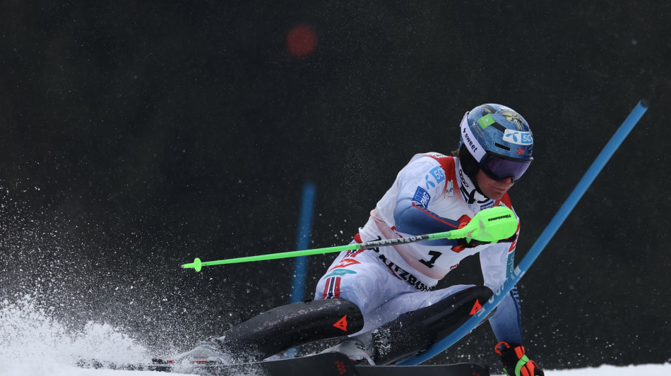 Cdm: Haugan in testa a slalom Kitzbuehel, azzurro Vinatzer 11/o