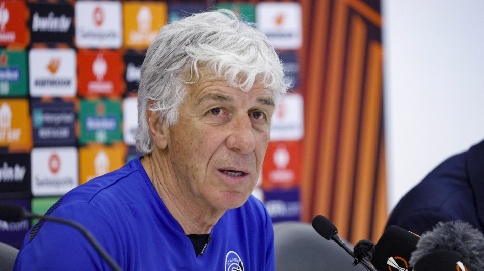 E. League:Atalanta; Gasperini 'il pensiero di tutti è a Dublino'