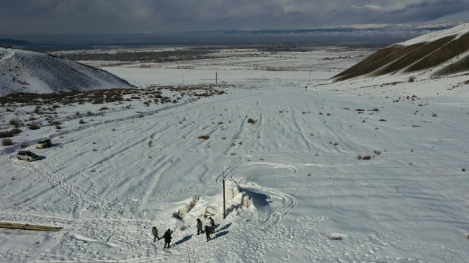 Artificial glaciers stave off drought in Kyrgyzstan