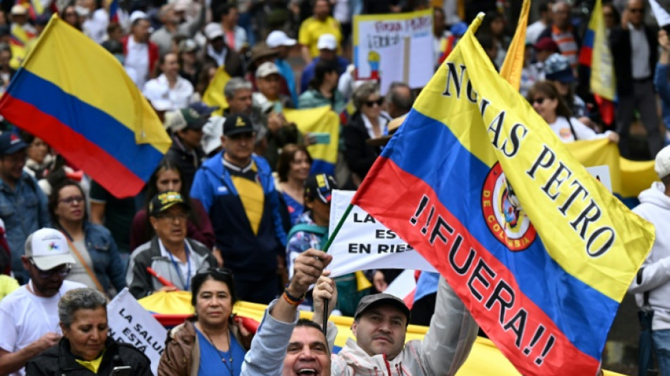 Hundreds of thousands turn out in Colombia to protest Petro