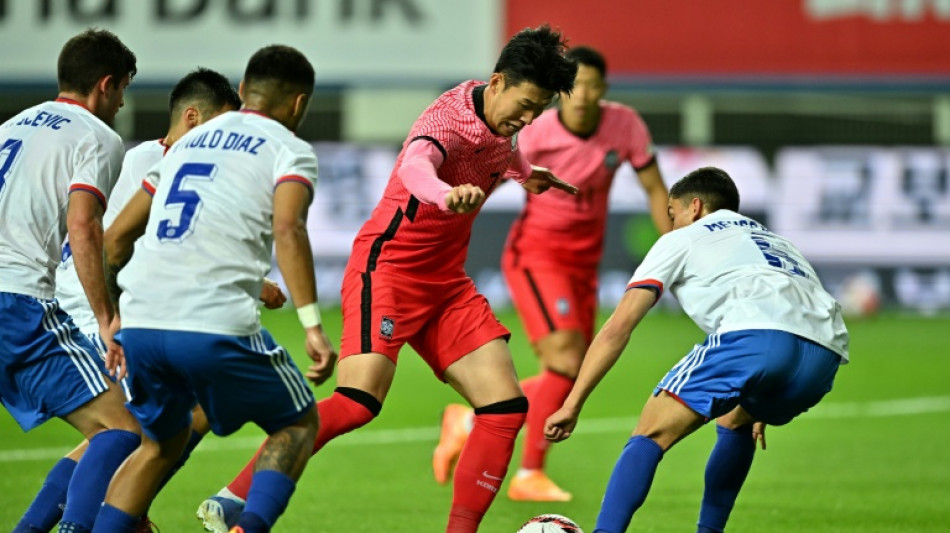 Son leads South Korea past depleted Chile in World Cup tune-up