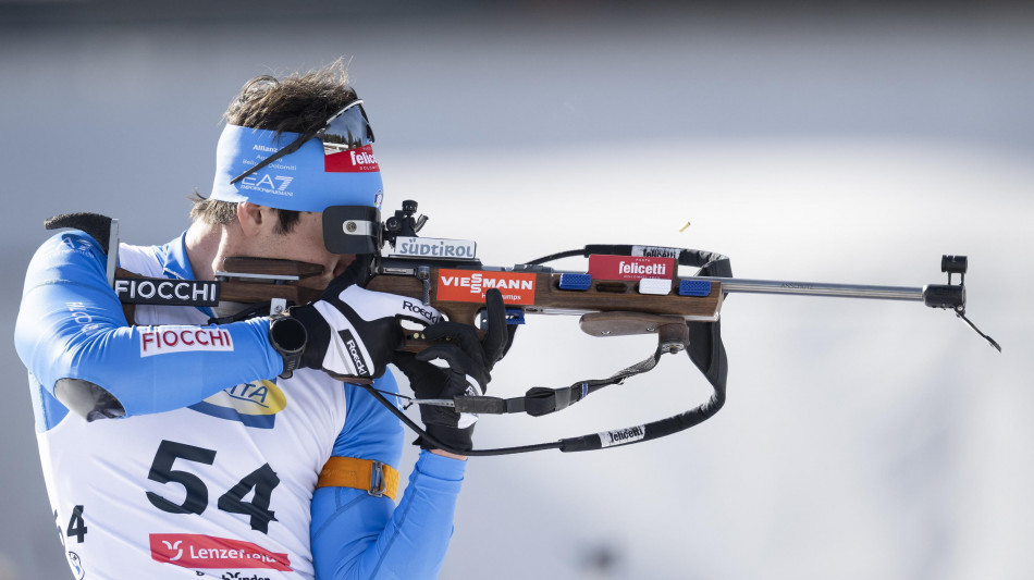 Biathlon: Giacomel 2/o nella pursuit di Nove Mesto, quinto podio