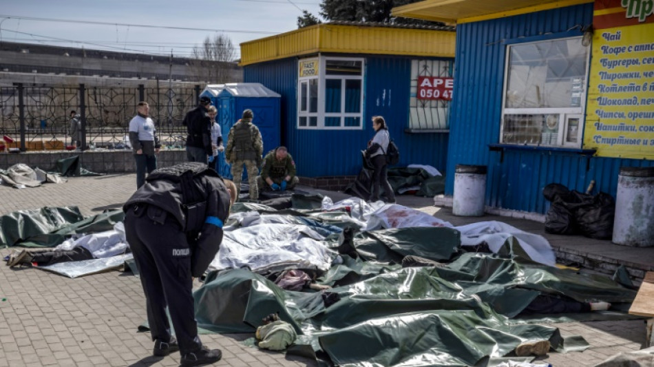 Zelensky calls for 'firm global response' to train station bombing