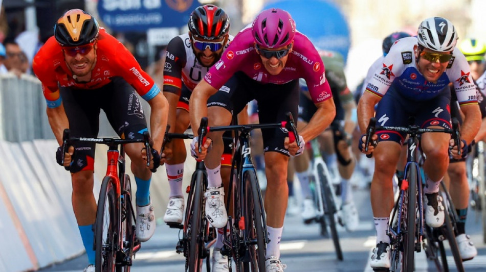 Frenchman Demare grabs third Giro d'Italia sprint win