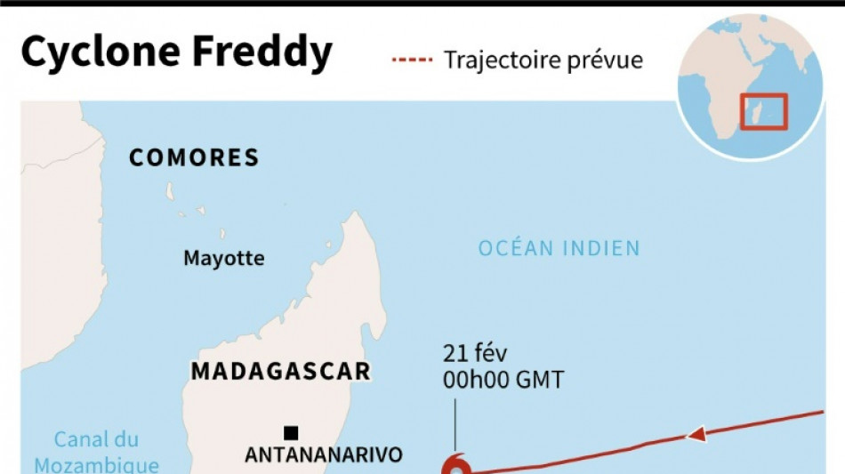 Madagascar: le cyclone tropical Freddy fait 4 morts