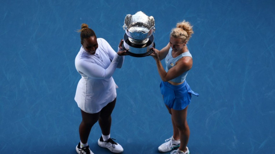 Siniakova wins 10th Grand Slam doubles title at Australian Open