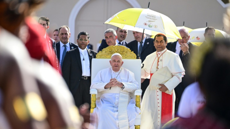 Joyous East Timorese crowd sweltering capital for pope's mass