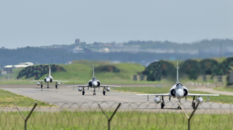 Taiwan says China deployed 71 warplanes in weekend war drills