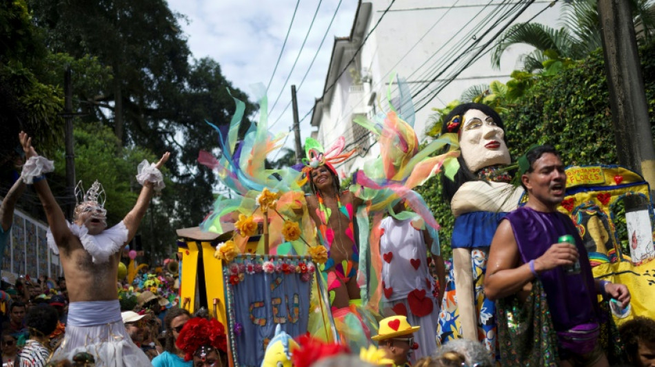 'Rebirth' in Rio as carnival street parties return