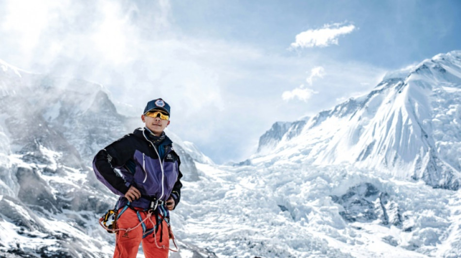 Nepali becomes youngest to climb world's 8,000m peaks