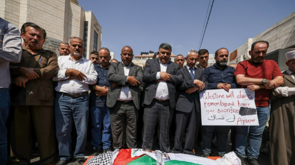 Hommage en Cisjordanie à une militante américano-turque tuée