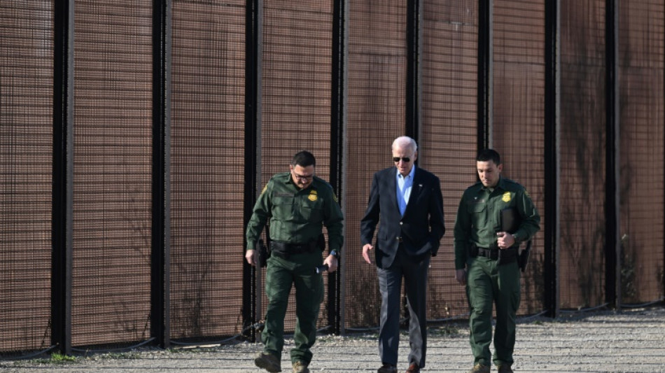 Biden arrives in Mexico for talks on migrants, drugs