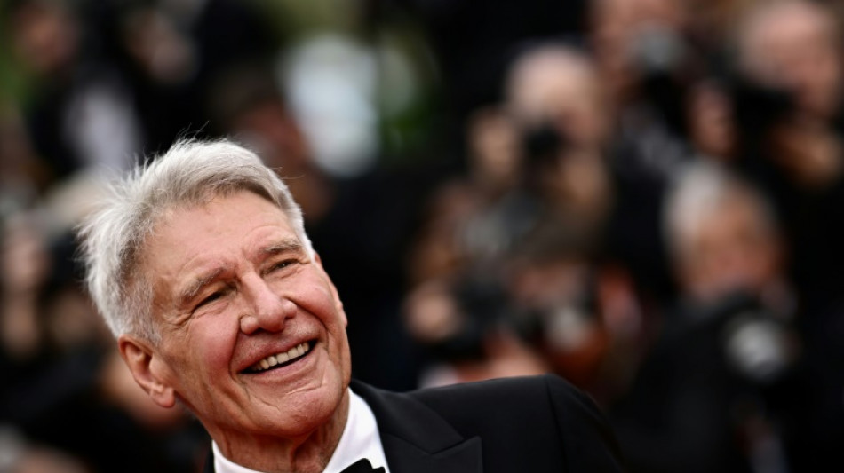 Cannes honours Ford at Indiana Jones premiere
