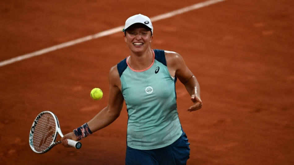 Swiatek says 35th straight win makes French Open title more 'special'