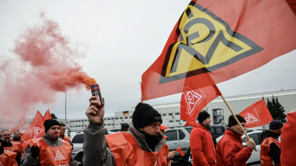 Tens of thousands strike at Volkswagen's Germany plants