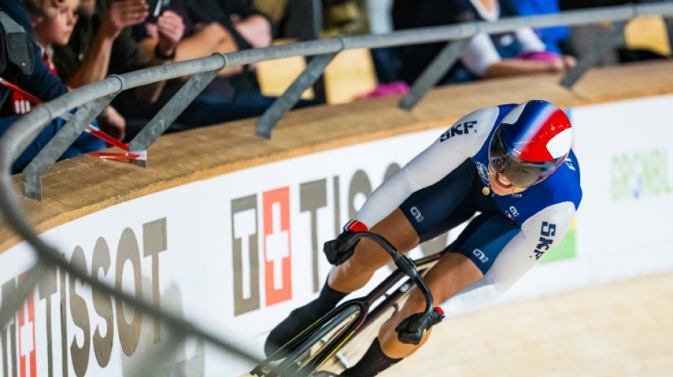 Mondiaux de cyclisme sur piste: Mathilde Gros touchée, pas coulée