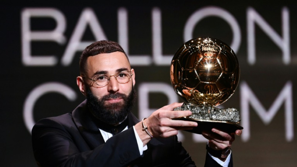 Benzema dedicates Ballon d'Or win 'to the people'