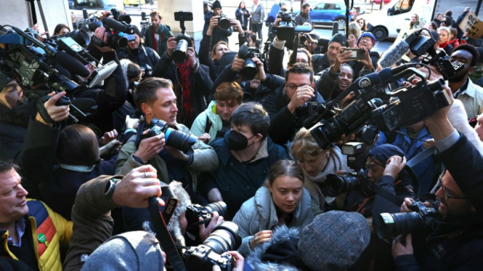 Greta Thunberg in London court after climate protest arrest