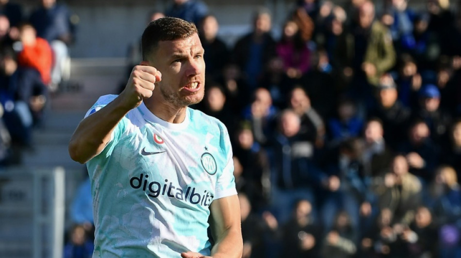 Dzeko double at Atalanta puts Inter into top four