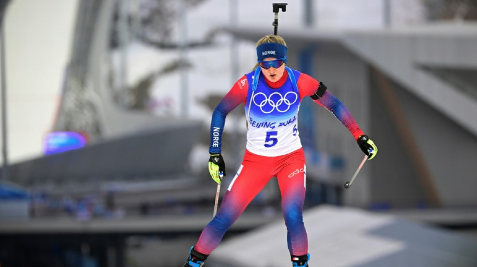 JO-2022: la Norvégienne Roeiseland en or sur le sprint de biathlon, les Françaises loin