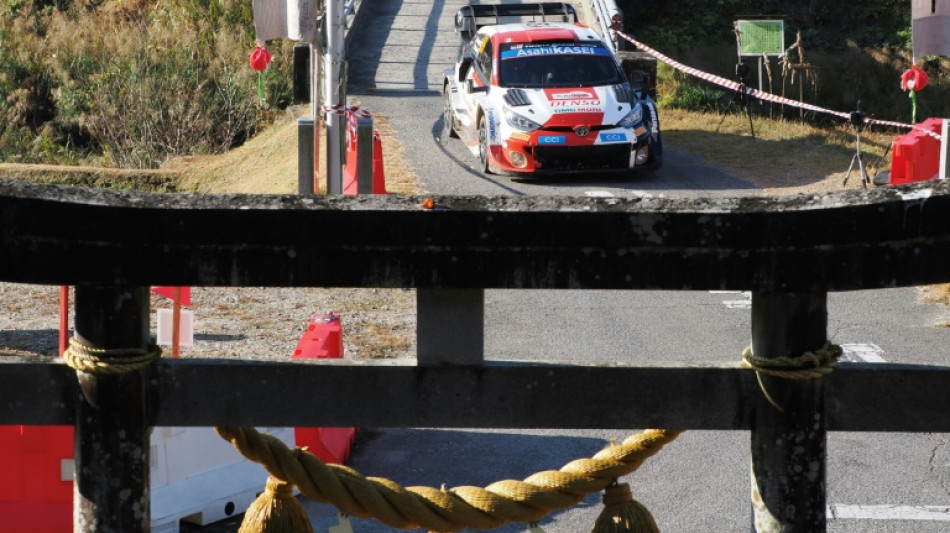 Puncture sinks Rovanpera as Neuville leads Rally Japan