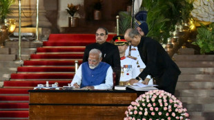 Modi jura para un tercer mandato como primer ministro de India