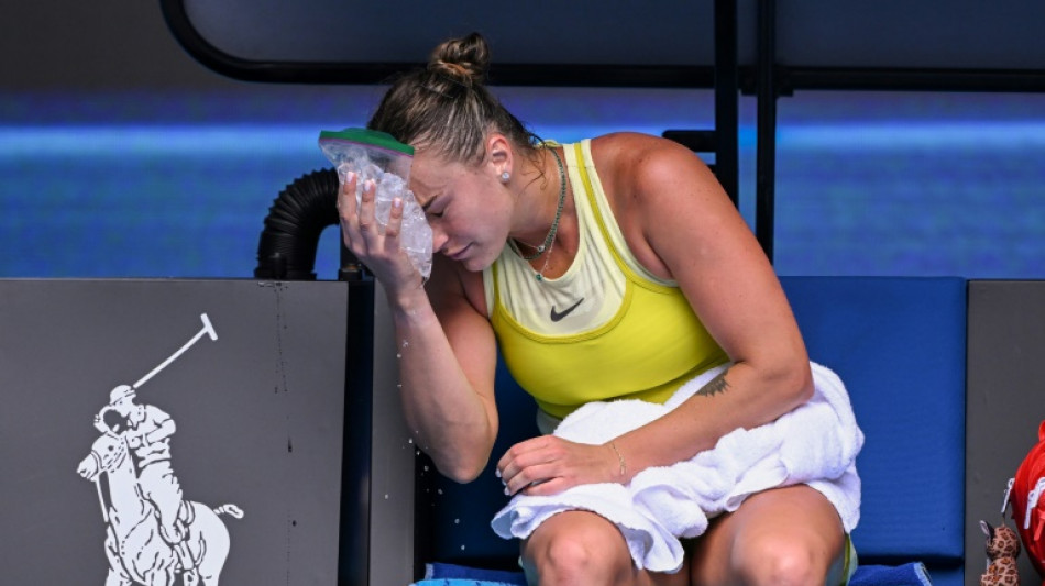 Shaky Sabalenka overcomes serve struggles to stay alive in Melbourne